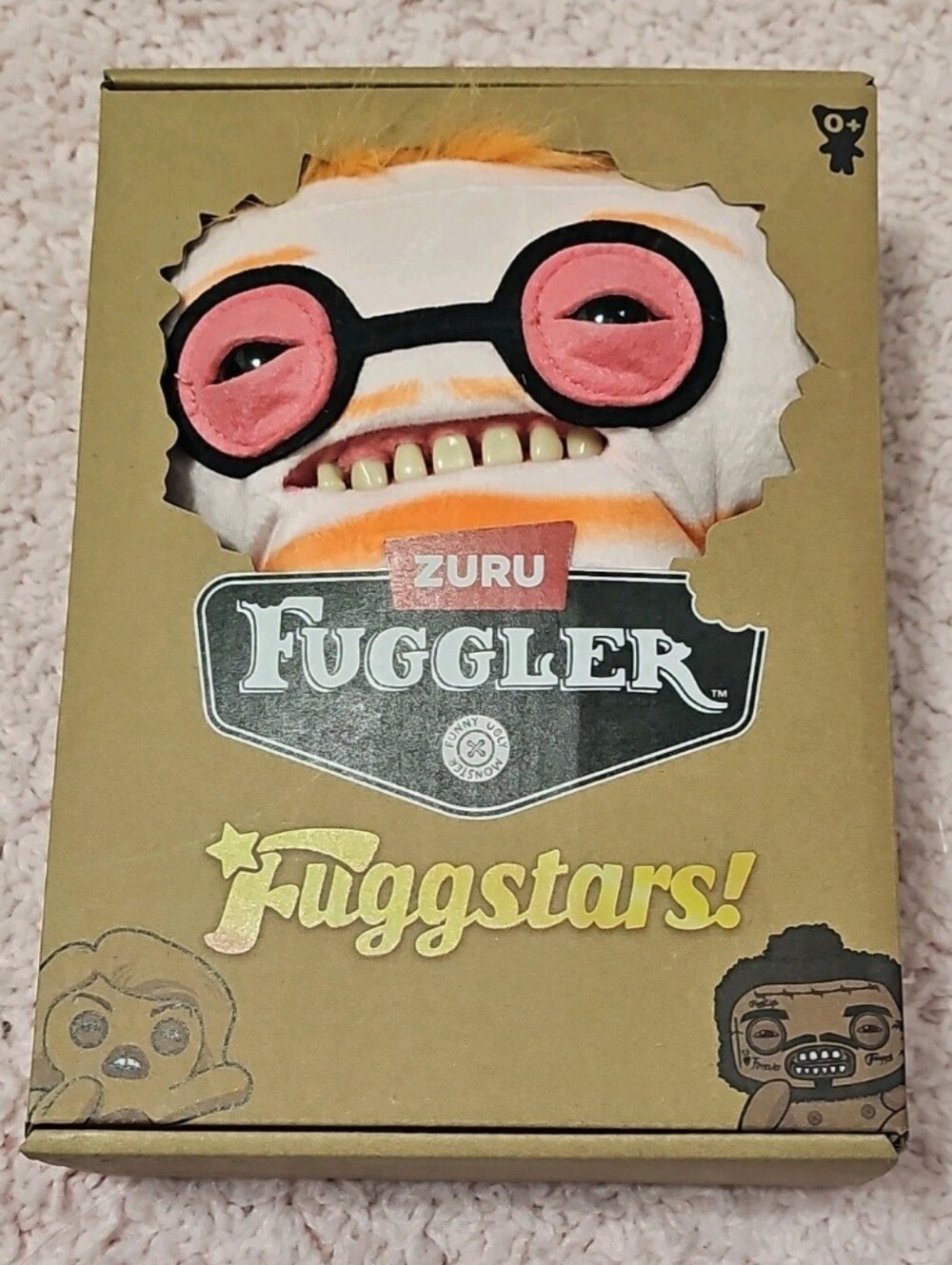 ZURU Fuggler Fuggstars Plush Toy - White & Orange